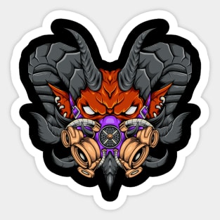 Demon face Sticker